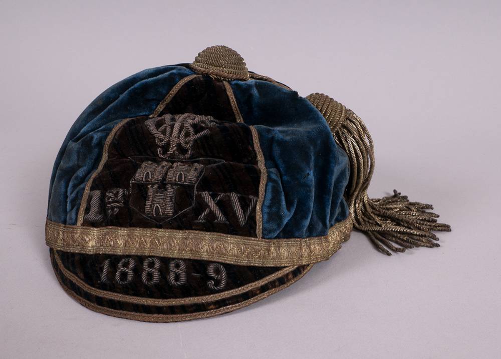 Rugby. 1888-1889. Wanderers F.C. 1st XV cap. at Whyte's Auctions
