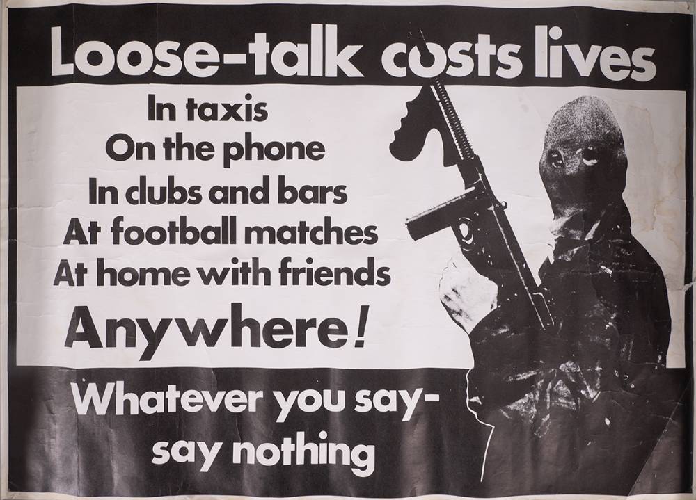 1980s Provisional IRA Volunteers on posters (2). at Whyte's Auctions