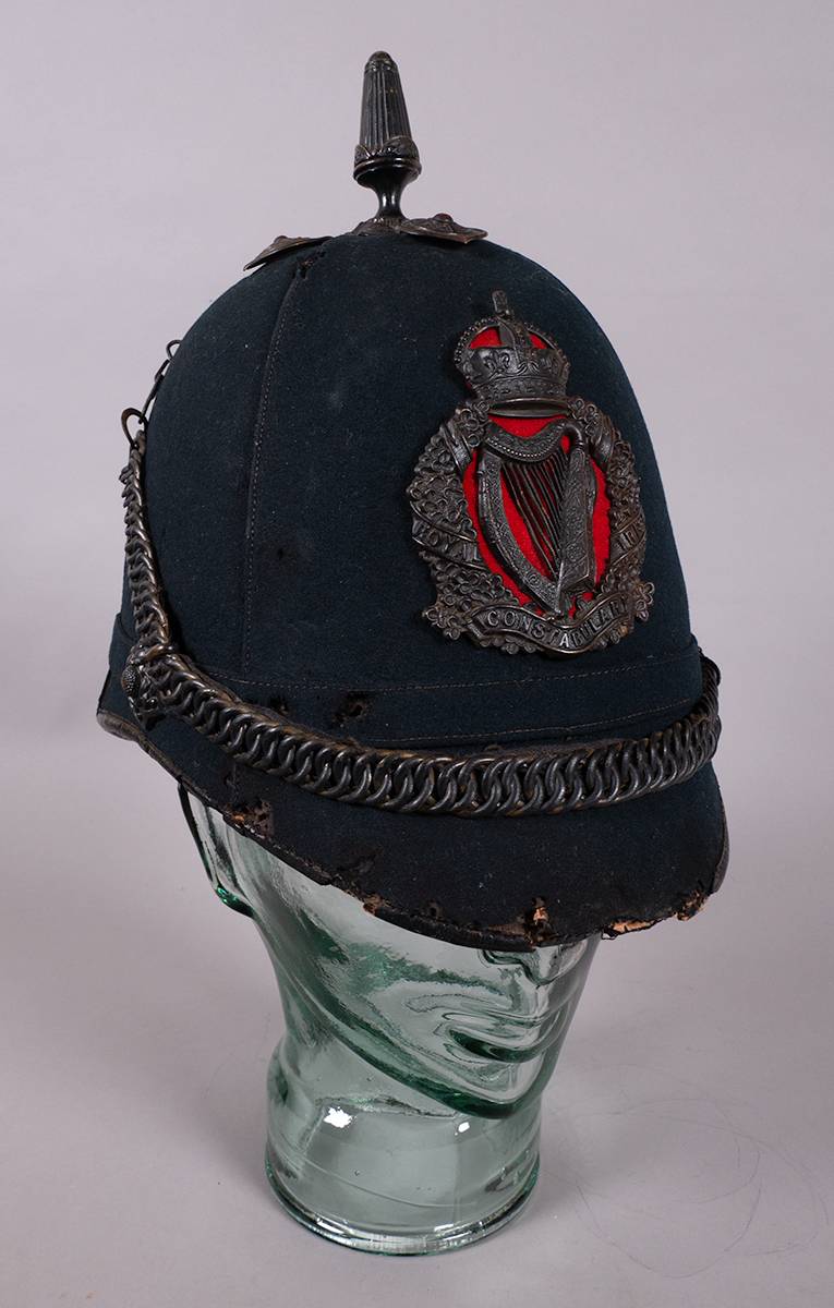 1902-1922 Royal Irish Constabulary helmet. at Whyte's Auctions
