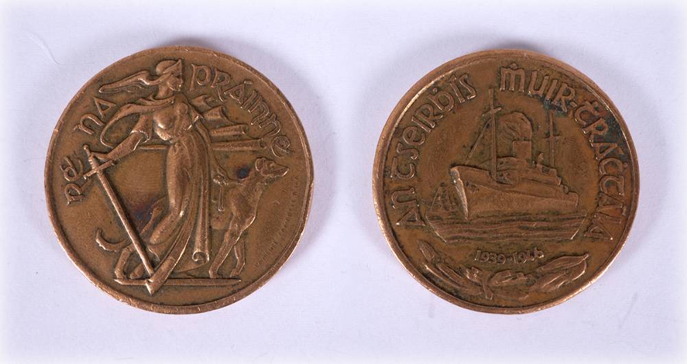 1939-1946 Emergency Service Medal, Merchant Marine issue. at Whyte's Auctions