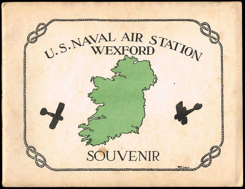 1919 U.S. Naval Air Station Wexford souvenir booklet. at Whyte's Auctions