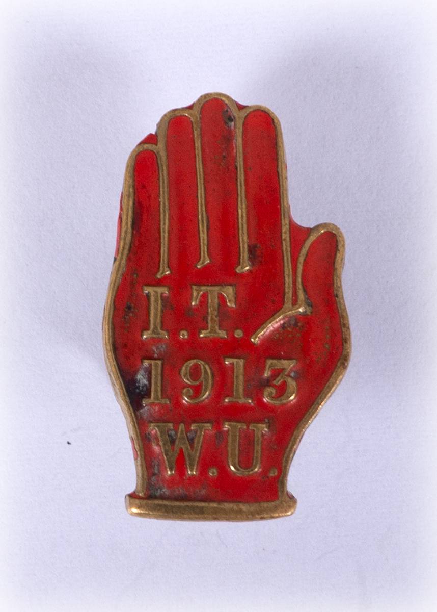 1913 Workers Union badge, as later worn by Citizens Army. at Whyte's Auctions