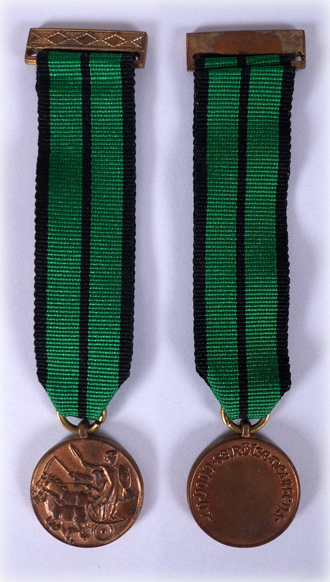 Irish Defence Forces Distinguished Service Medal miniature. at Whyte's Auctions