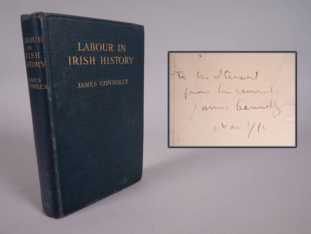 James Connolly. Labour In Irish History, signed by the author. at Whyte's Auctions