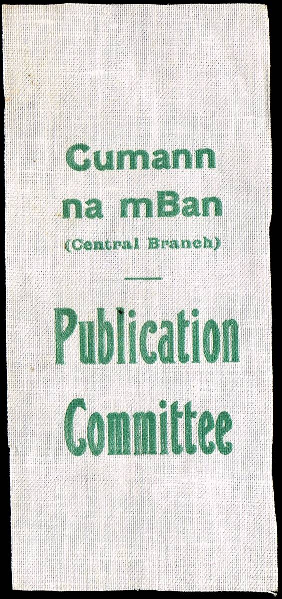 1915 O'Donovan Rossa funeral - Cumann na mBan badge. at Whyte's Auctions
