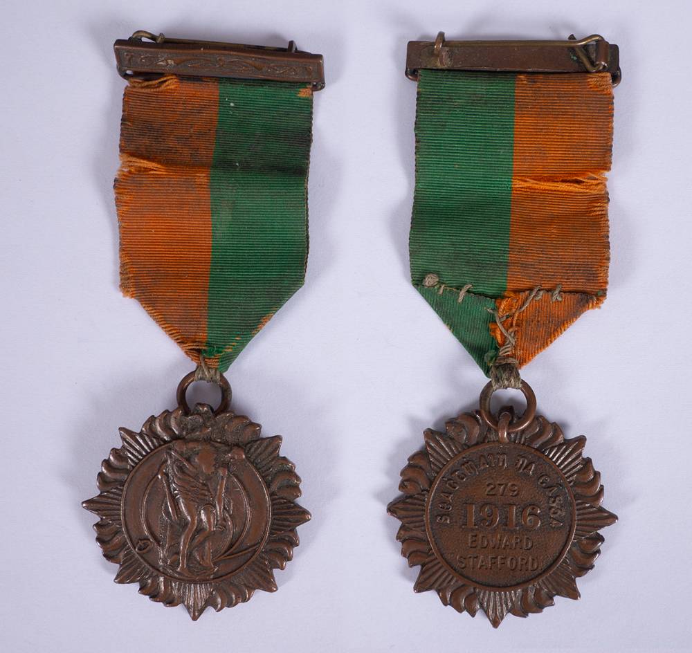 1916 Rising Service Medal to a Battle of Ashbourne participant. at Whyte's Auctions