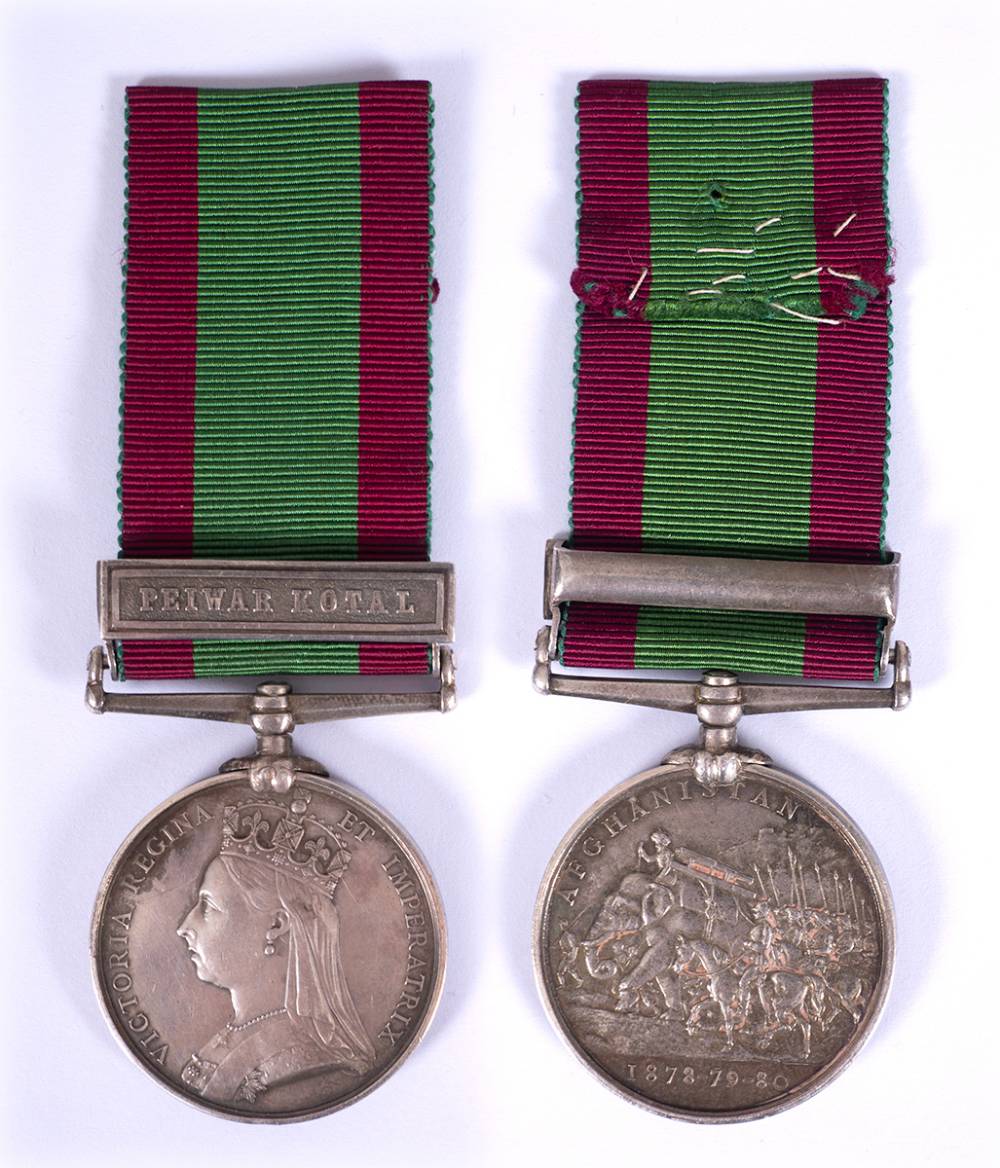 Victoria. Afghanistan 1878-79-80 Medal with PEIWAR KOTAL clasp. at Whyte's Auctions