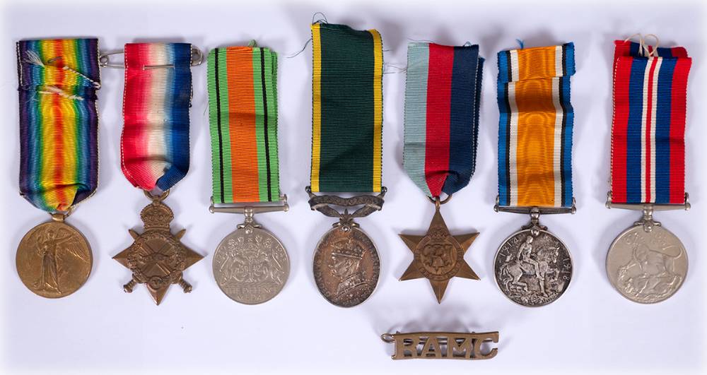 1914-1945 groups of medals, photographs and ephemera. at Whyte's Auctions