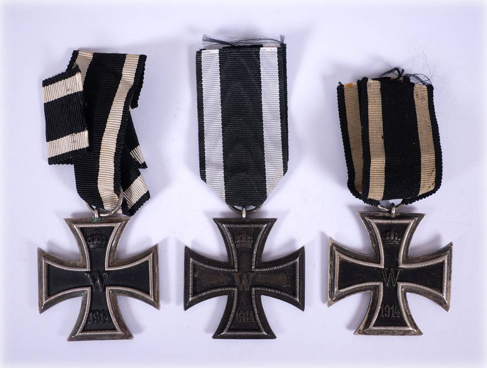 1914-1918 World War I. German Iron Cross. (3) at Whyte's Auctions
