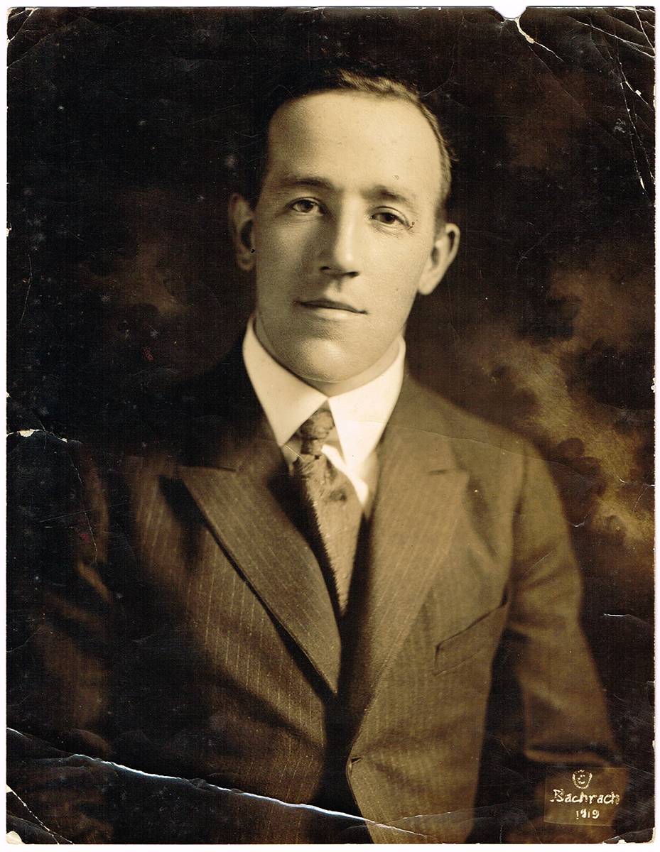 1919. Original portrait photograph of Harry Boland by David I Bachrach. at Whyte's Auctions