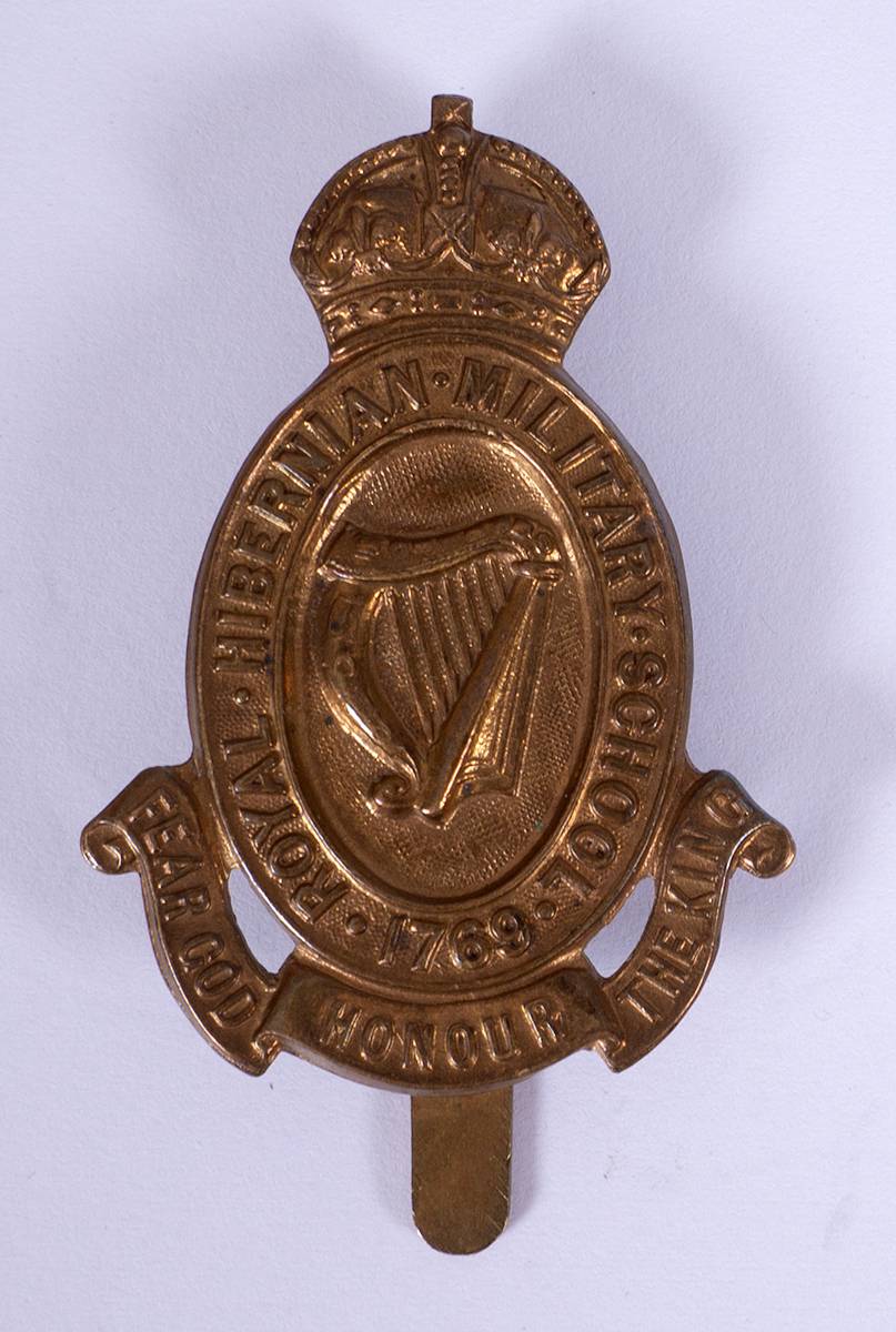 Royal Hibernian Military School cap badge. at Whyte's Auctions