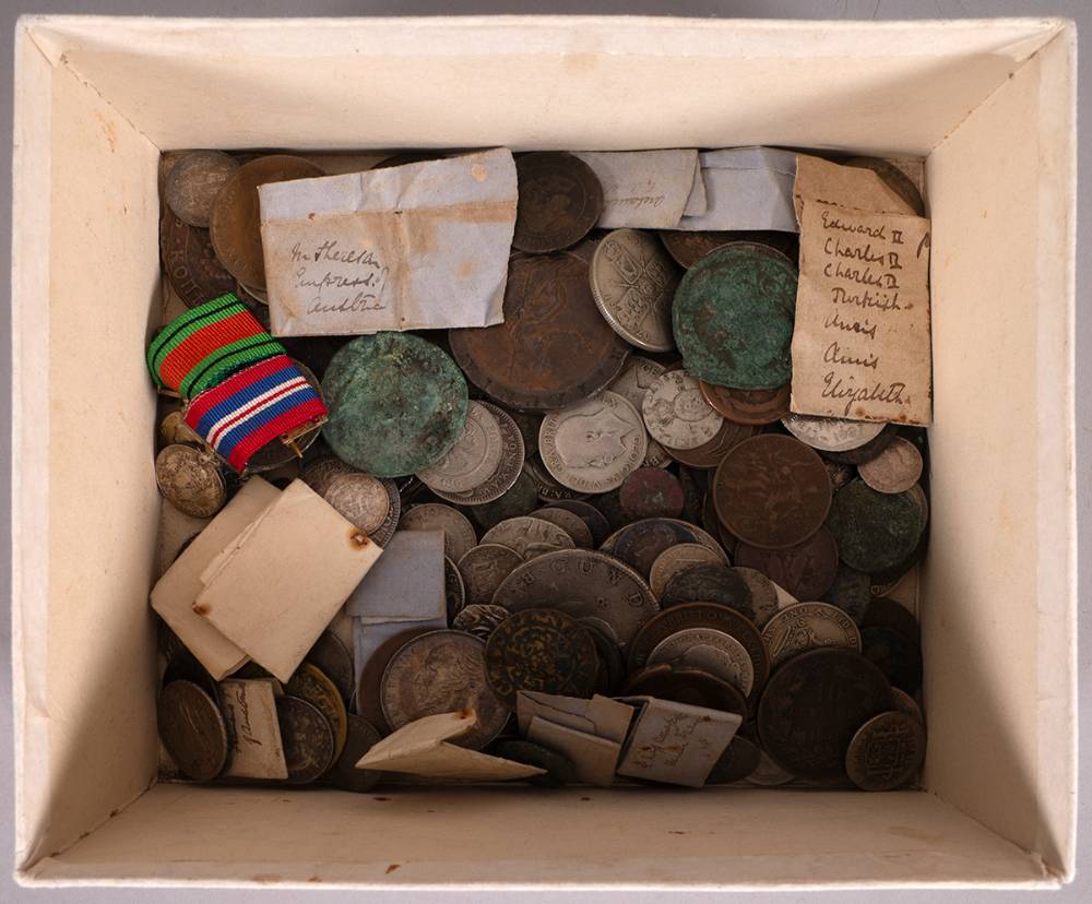 17th to early 20th century mixed lot of coins (100+) at Whyte's Auctions