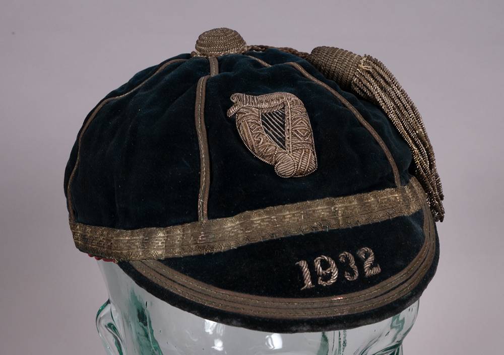 Rugby. Leinster provincial team cap of D.J. Watters. at Whyte's Auctions