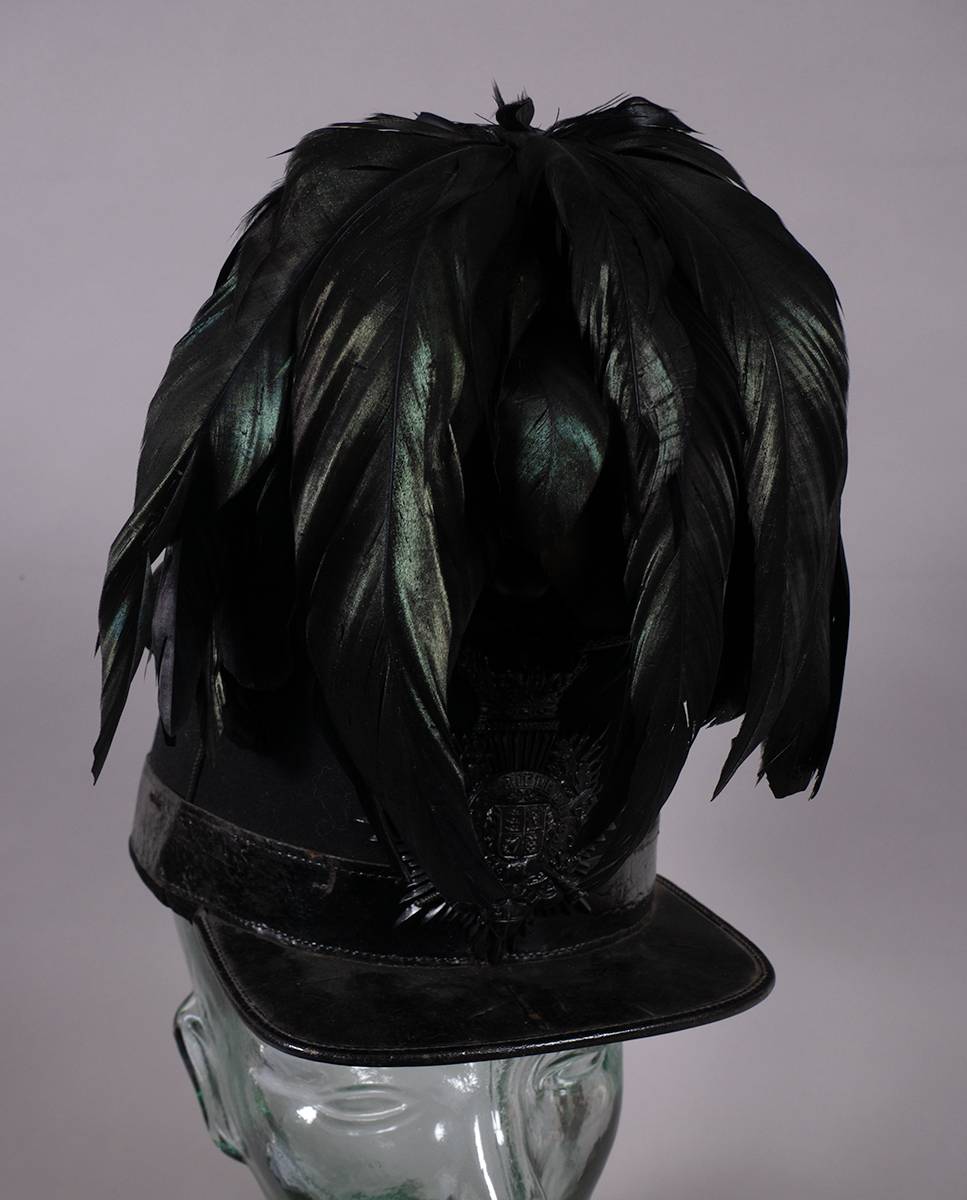 London Rifle Brigade shako. at Whyte's Auctions