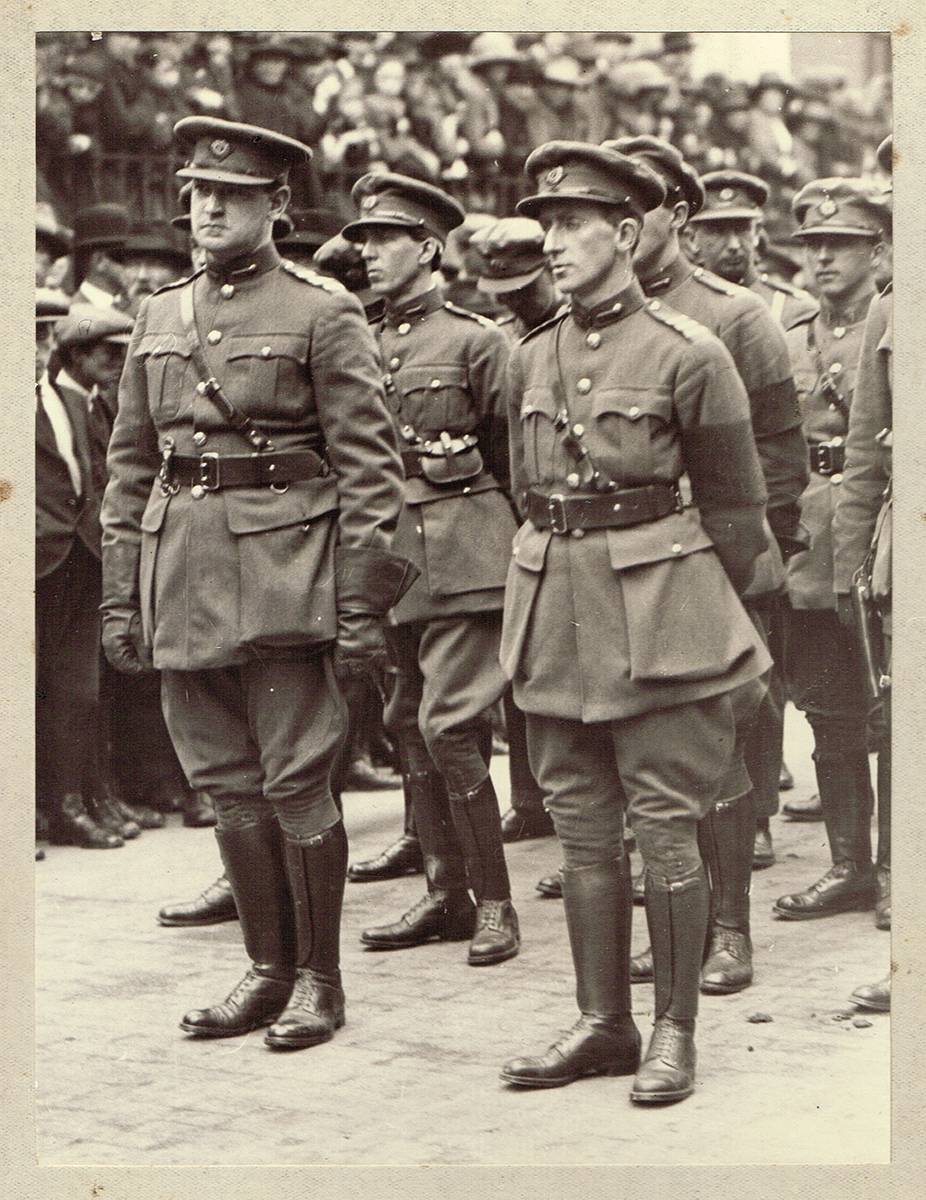1922 (17 August). Photographs of Michael Collins at Arthur Griffith's funeral. (3) at Whyte's Auctions