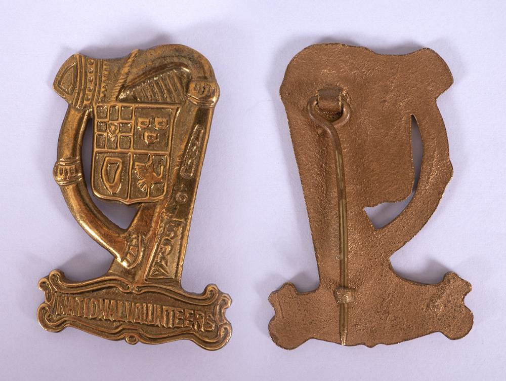 1914. Irish National Volunteers badge. at Whyte's Auctions