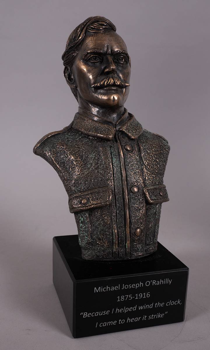 The O'Rahilly bronze bust by Steve Finney at Whyte's Auctions