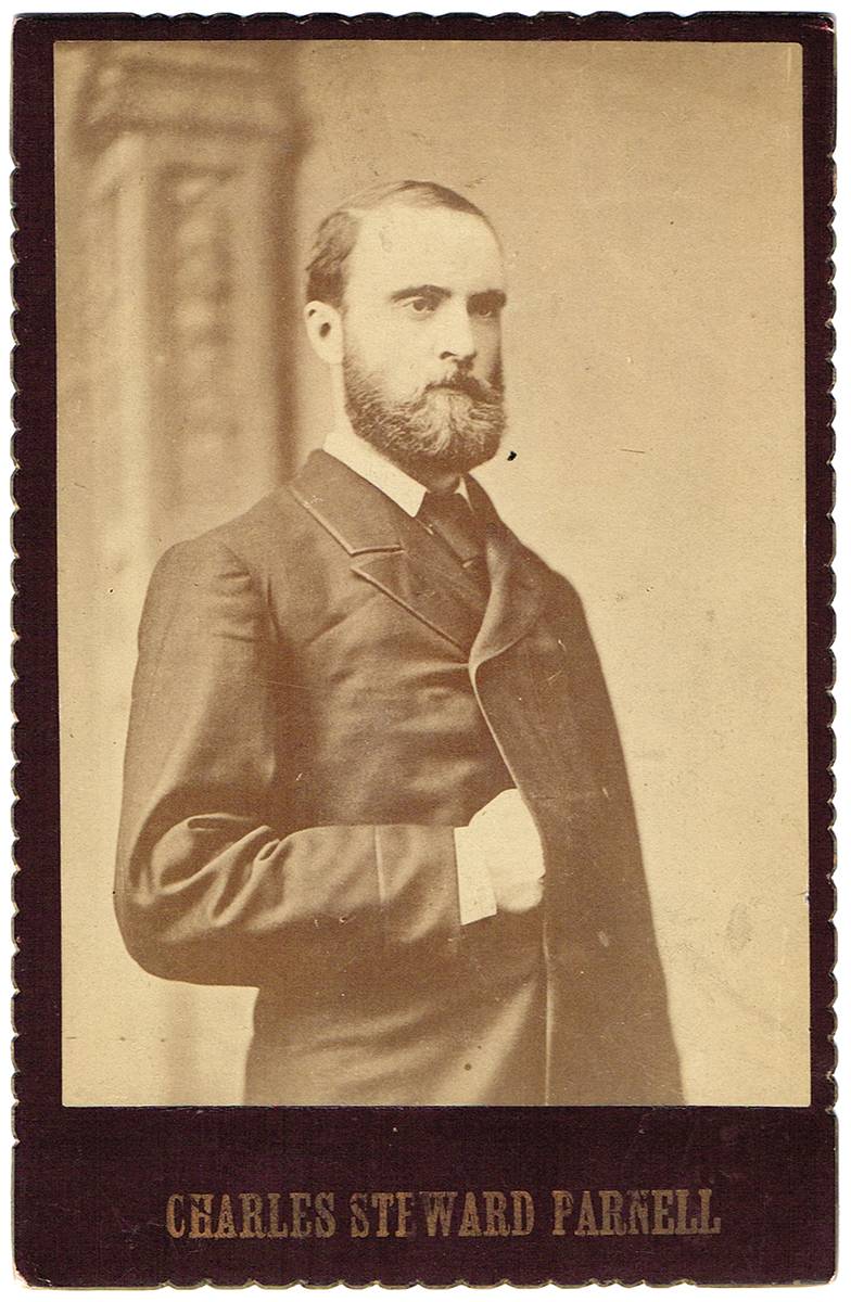Circa 1880 photograph of Charles Stewart Parnell. at Whyte's Auctions