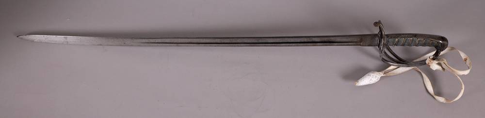1932-1948.  Irish Defence Forces 'Blue Hussars' Mounted Escort sword. at Whyte's Auctions