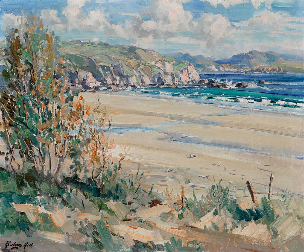 COASTAL SCENE, WEST OF IRELAND by Rowland Hill ARUA (1915-1979) at Whyte's Auctions