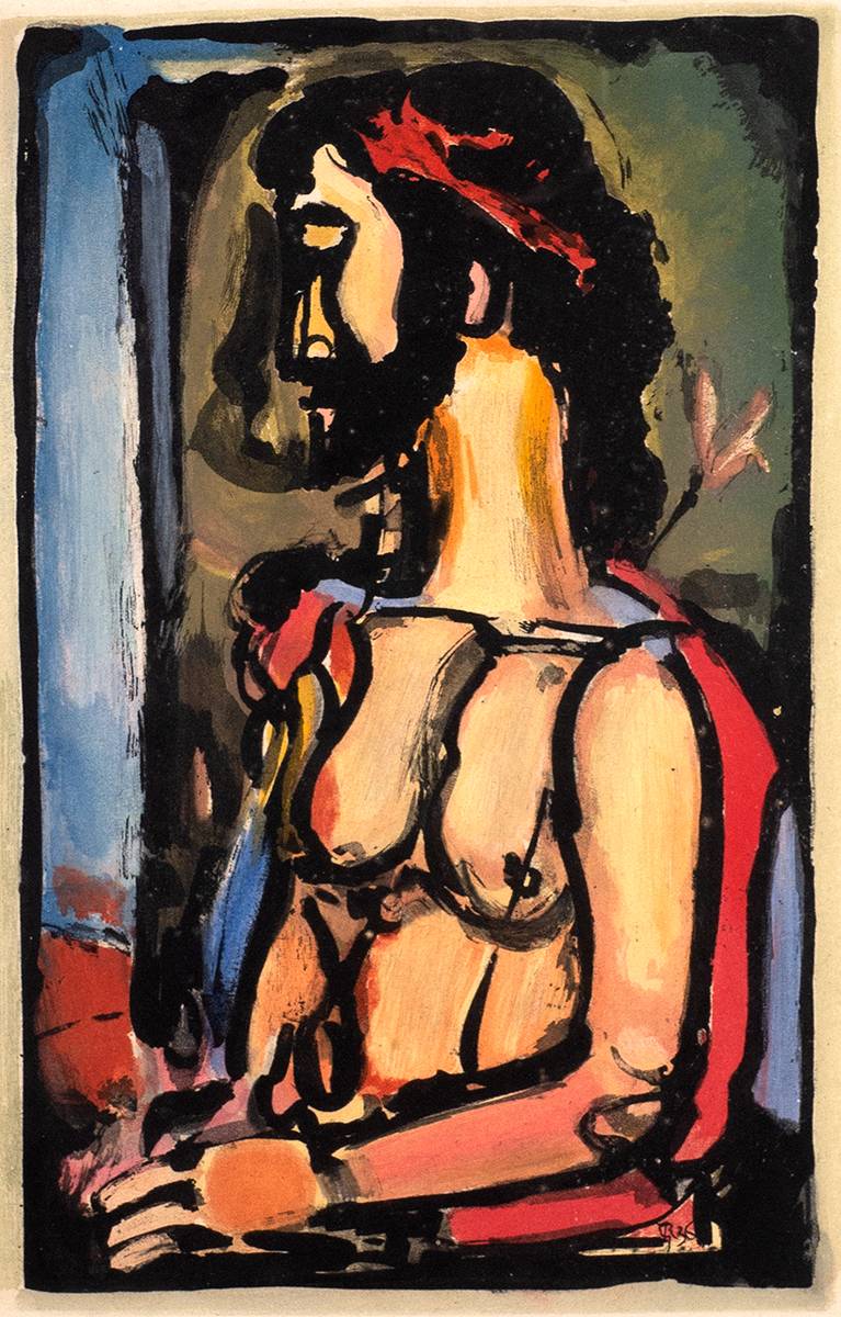 CHRIST: PASSION and MARY MAGDALENE: PASSION, 1936 (A PAIR) by Georges Rouault (French, 1871-1958) at Whyte's Auctions