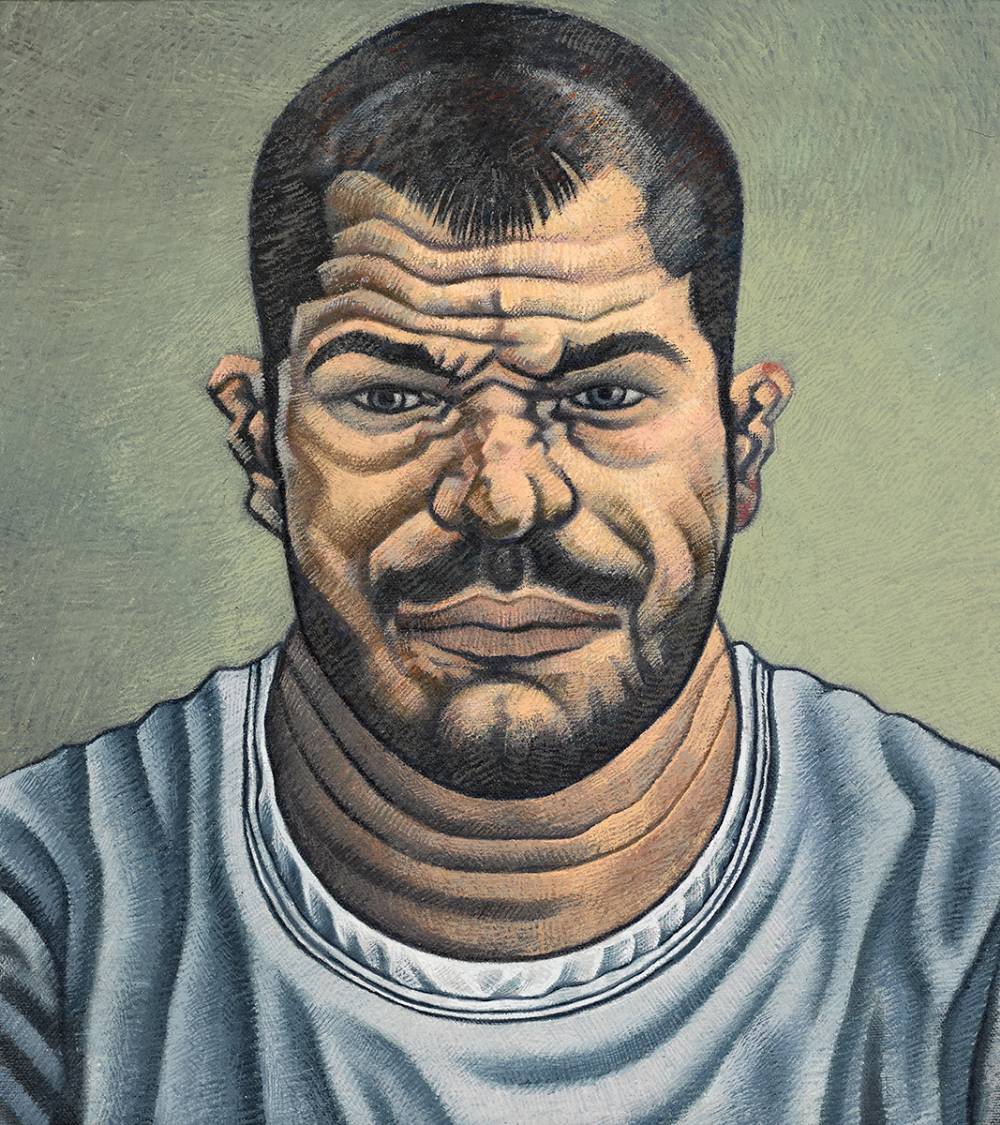 PORTRAIT OF A MAN AGED THIRTY-SEVEN, 1997 by Andrew Fox  at Whyte's Auctions