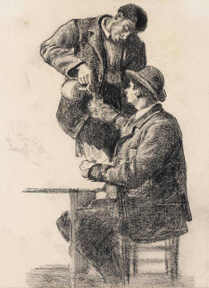 STUDY FOR A PAINTING by Daniel Maclise RA HRHA (1806-1870) at Whyte's Auctions
