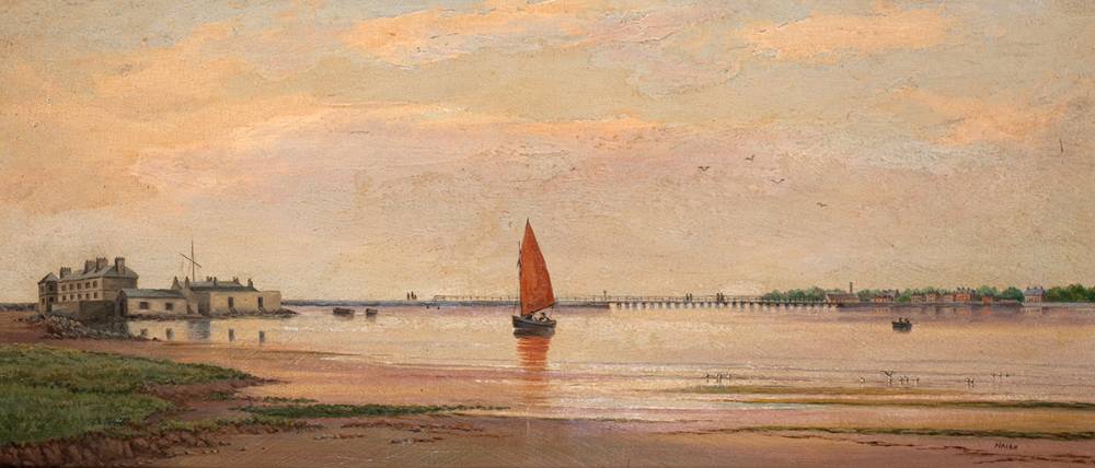 THE COAST GUARDS, DOLLYMOUNT, DUBLIN, 1895 by George J. Nairn (fl1880-1936) at Whyte's Auctions