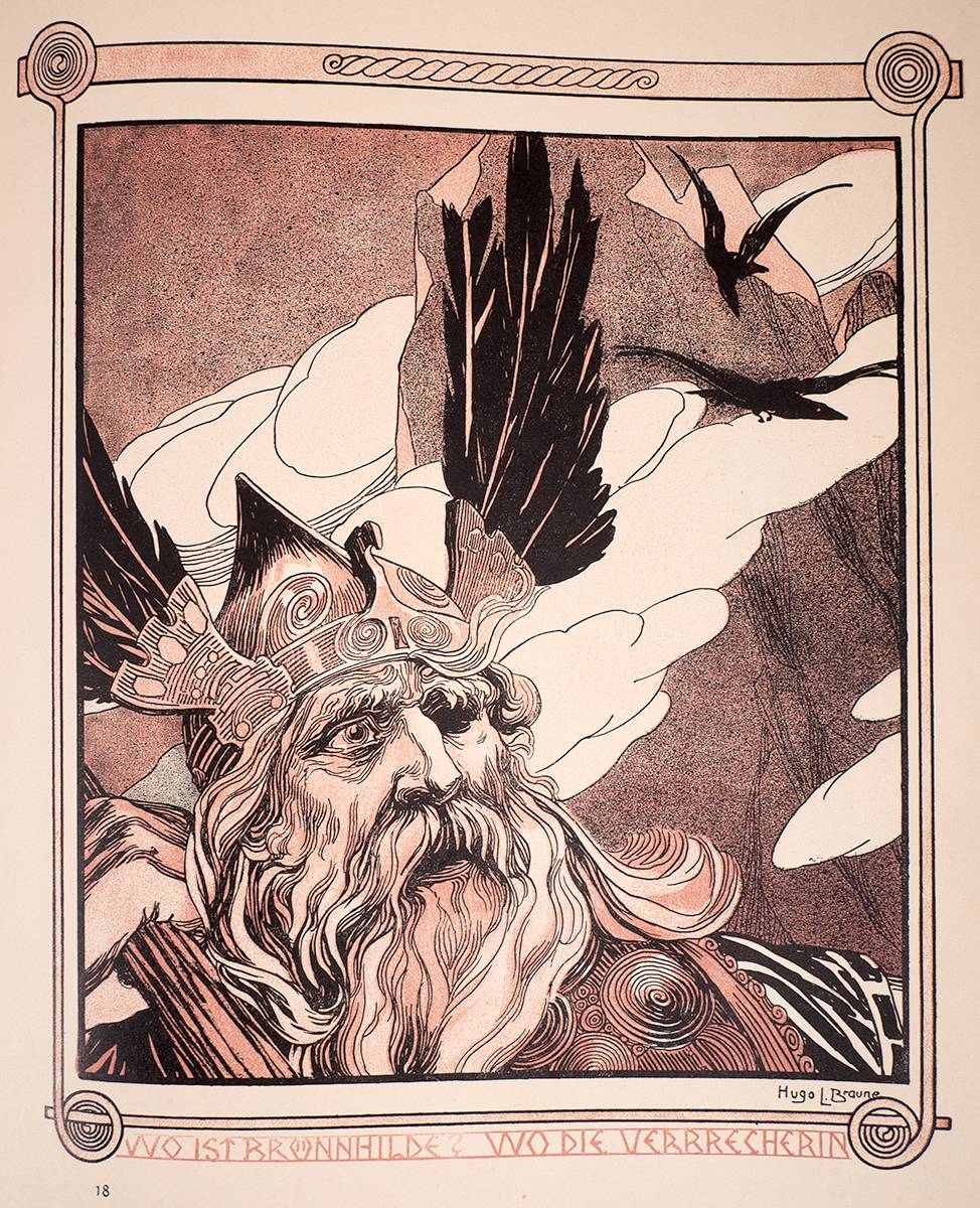 Hugo L. Braune (illustrator) Der Ring Des Nibelungen von Richard Wagner. at Whyte's Auctions