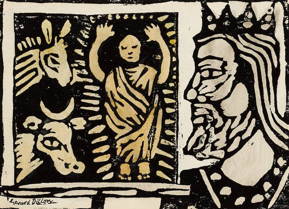NATIVITY by Gerard Dillon (1916-1971) at Whyte's Auctions