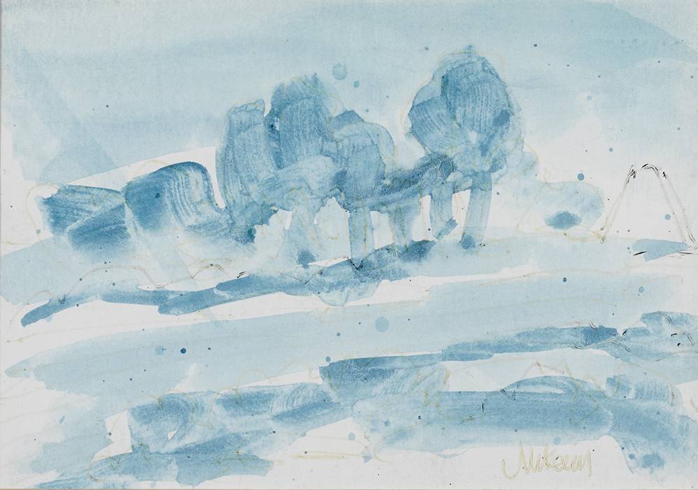 LANDSCAPE SKETCHES (A PAIR) by Markey Robinson sold for 340 at Whyte's Auctions