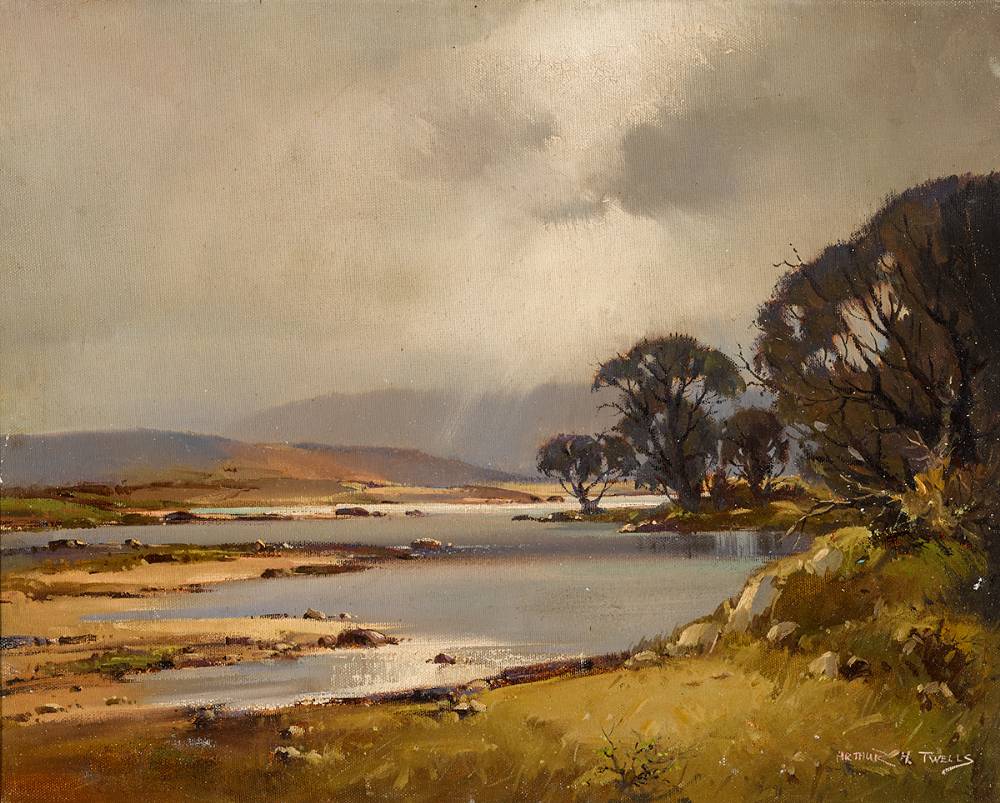 LAKE SCENE by Arthur H. Twells RUA (1921-1996) at Whyte's Auctions