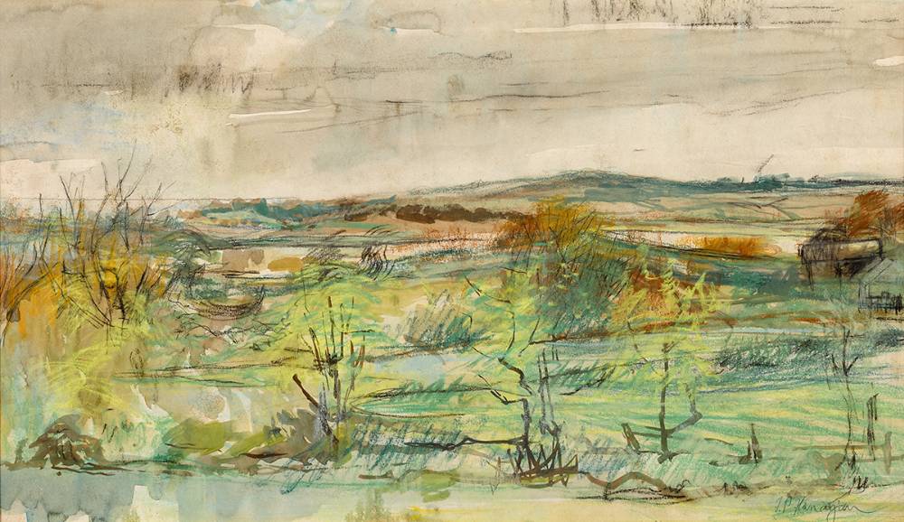 LANDSCAPE by Terence P. Flanagan RHA PPRUA (1929-2011) at Whyte's Auctions