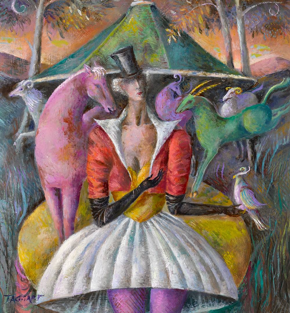 WOODLAND CAROUSEL, 2005 by Elizabeth Taggart (b.1943) at Whyte's Auctions