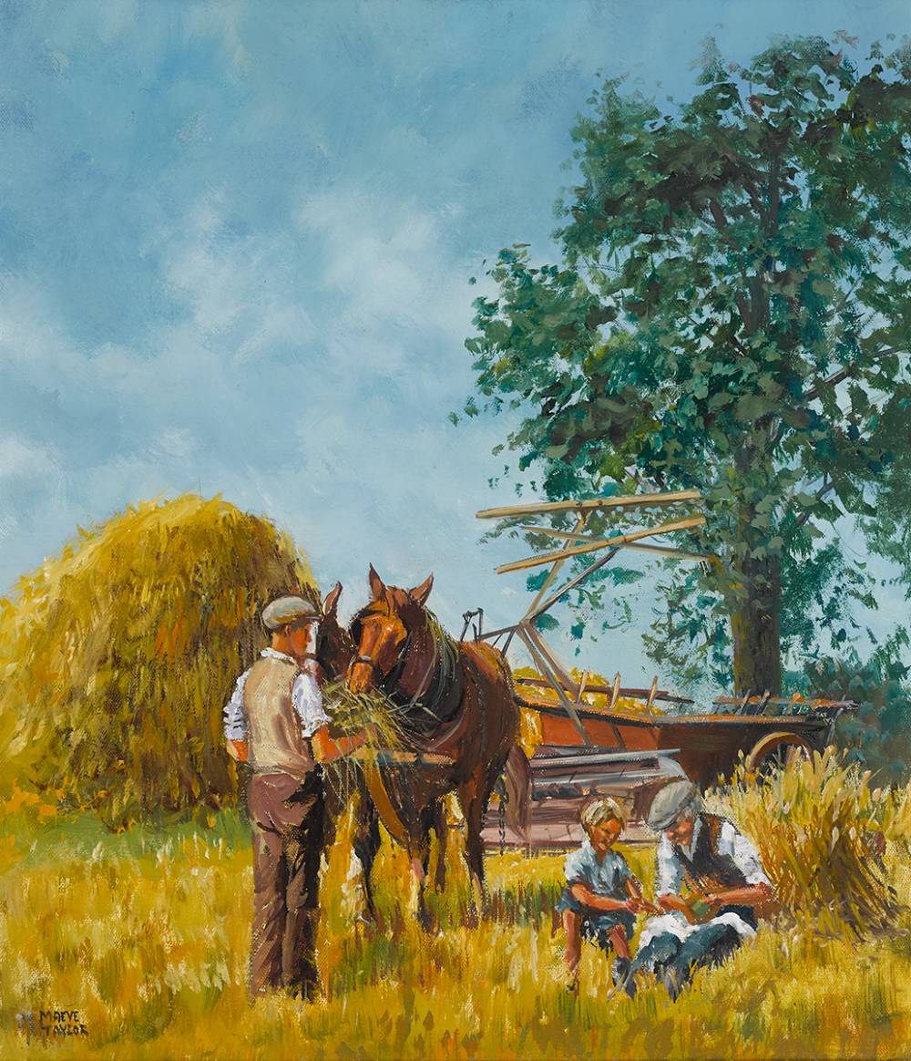 LUNCH BREAK by Maeve Taylor (b.1928) at Whyte's Auctions