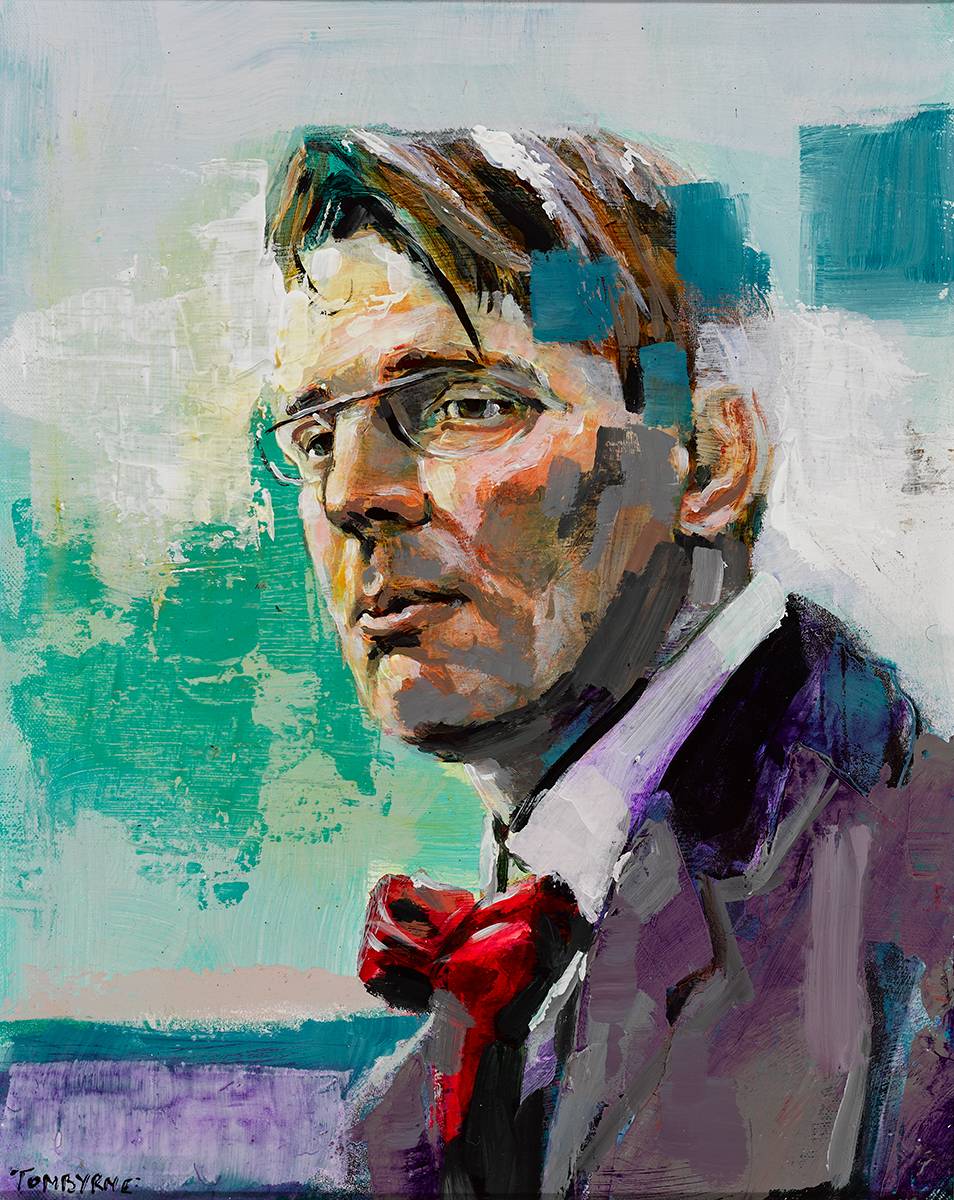PORTRAIT OF W. B. YEATS by Tom Byrne (b.1962) at Whyte's Auctions