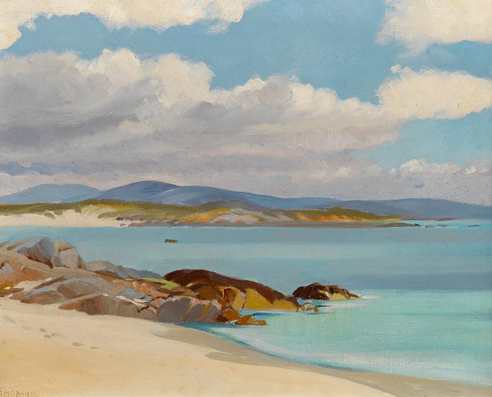 COASTAL SCENE by Geraldine O'Brien (1922-2014) at Whyte's Auctions