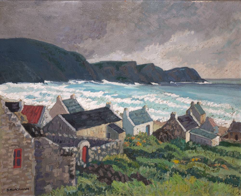 STORMY DAY, KEEL, ACHILL by Dorothy Blackham (1896-1975) at Whyte's Auctions