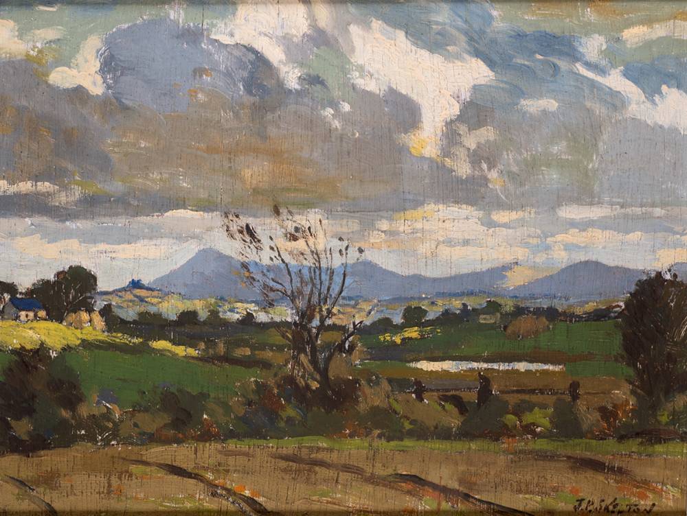 MOURNE MOUNTAINS, COUNTY DOWN by John Skelton (1923-2009) at Whyte's Auctions