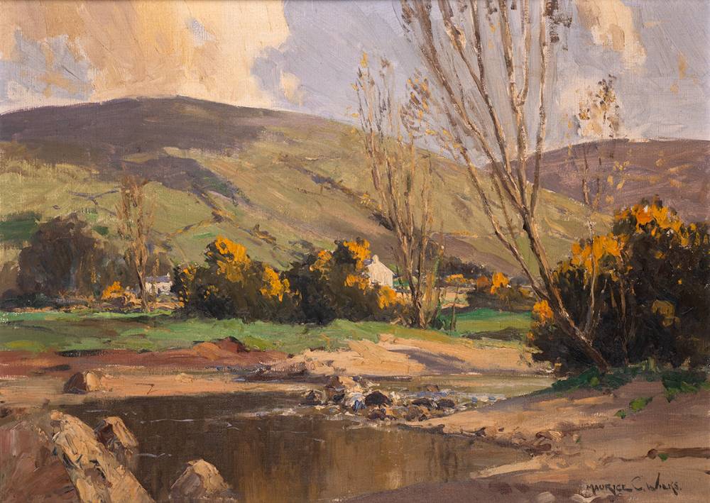 SPRING IN GLENDUN, COUNTY ANTRIM by Maurice Canning Wilks RUA ARHA (1910-1984) at Whyte's Auctions