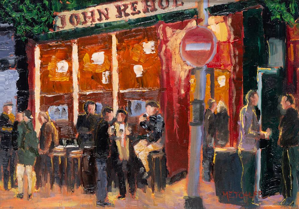 FRIDAY AT KEHOES, DUBLIN by Peter 'Metcalfe' O'Connor  at Whyte's Auctions
