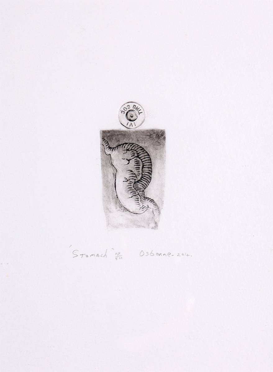 STOMACH, 2014 by Danny Osborne (b. 1949) at Whyte's Auctions