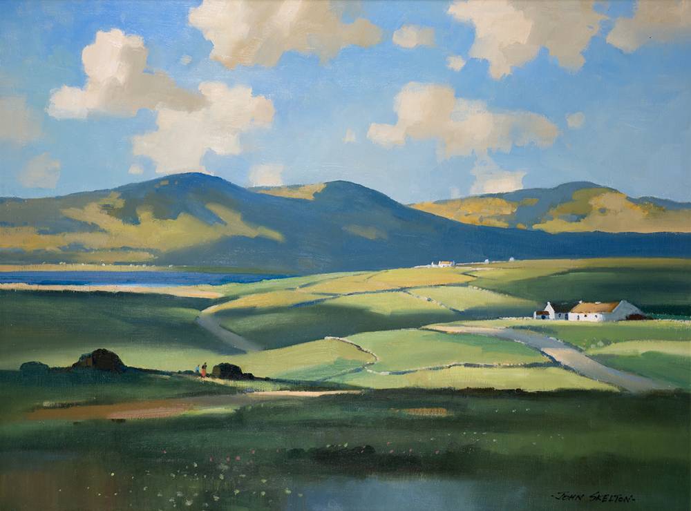 CLOUD PATTERNS, ROSAPENNA, COUNTY DONEGAL, 1987 by John Skelton (1923-2009) at Whyte's Auctions
