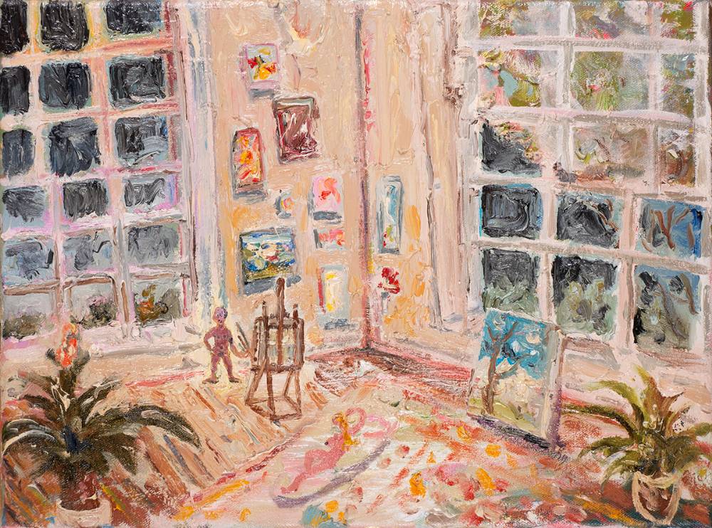 STUDIO, 2017 by Peter Burns (b.1979) at Whyte's Auctions